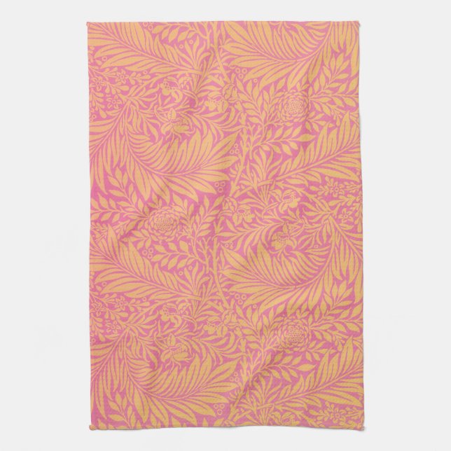 TEA TOWEL : WILLIAM MORRIS : LARKSPUR GESCHIRRTUCH (Vertikal)
