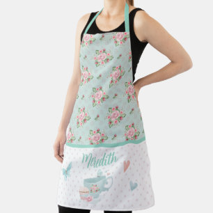 Tea und Cupcake Zeit Personalisiert   Schürze