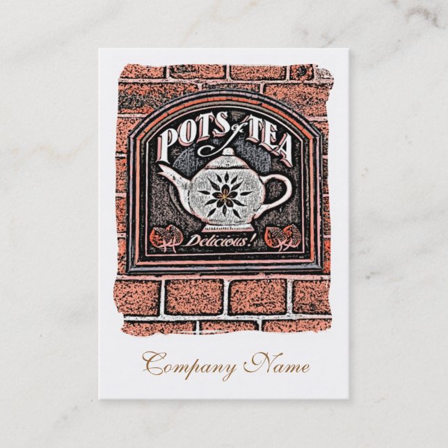 TEA VISITENKARTE (Vorderseite)