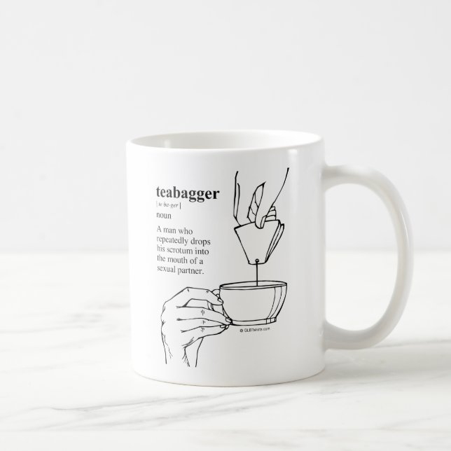 TEABAGGER KAFFEETASSE (Rechts)