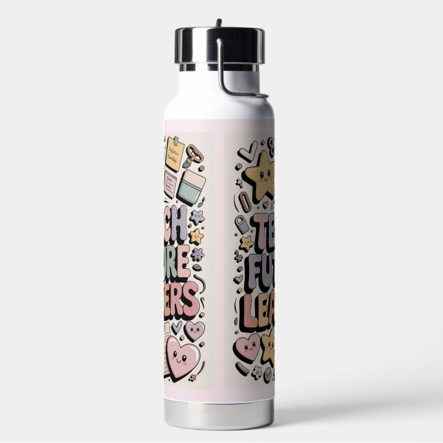 "Teach Future Leaders" Educator Water Bottle Trinkflasche (Links)