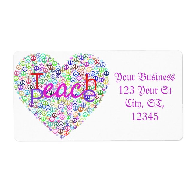Teach Peace Heart Thunder_Cove (Vorne)