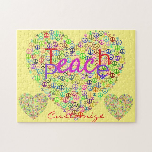 Teach Peace Heart Thunder_Cove (Horizontal)