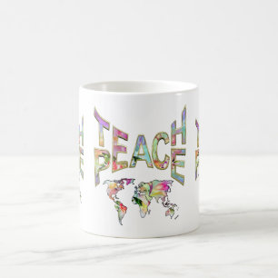 Teach Peace Kaffeetasse