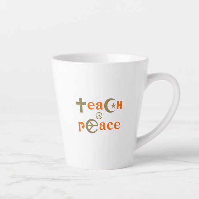 Teach Peace | Letzte Tasse (Rechts)