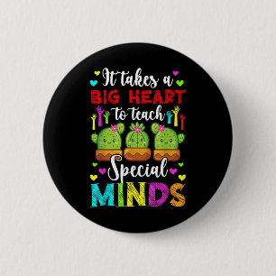 Teach Special Minds Autism Lehrer Autismus Auszeic Button