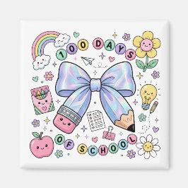 Teacher 100 Days of School Magnet