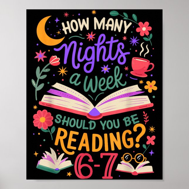 Teacher 67 How Many Nights A Week Should You Be Re Poster (Vorne)