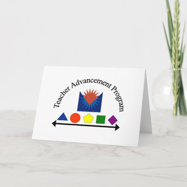 Teacher Advancement Program Karte (Vorderseite)