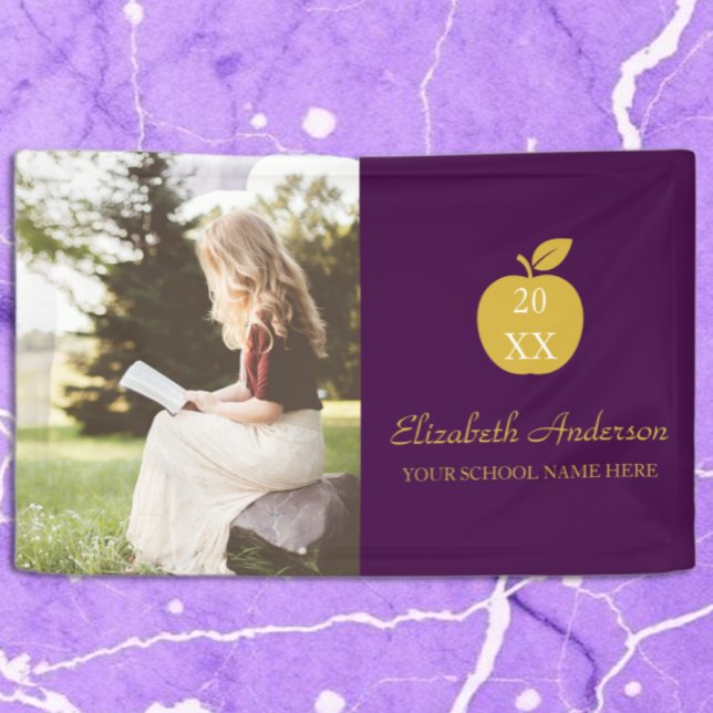 Teacher Apple Graduation Banner (Von Creator hochgeladen)