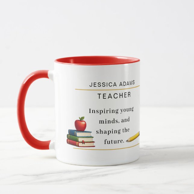 Teacher Appreciation Gift Coffee Mug Tasse (Links)