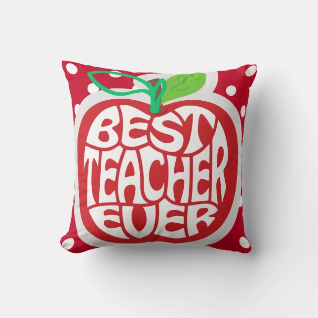 Teacher Appreciation Kissen (Vorderseite)