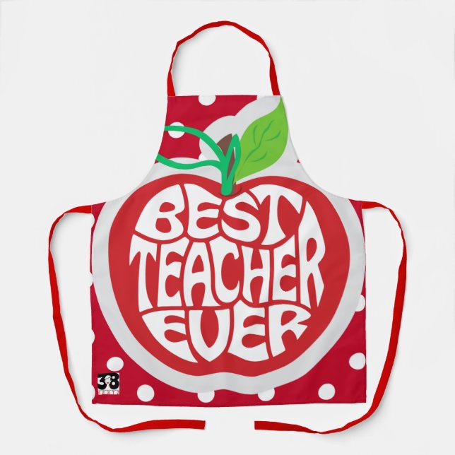 Teacher Appreciation Schürze (Vorderseite)