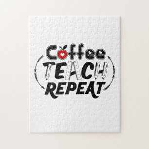 Teacher Art Coffee Teach Wiederholung
