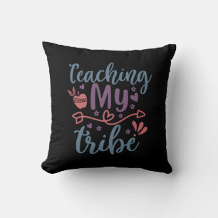 Teacher Art lehren meinen Stamm Kissen