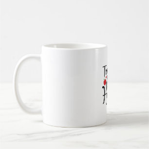 Teacher Art Teaching ist ein Werk des Herzens Kaffeetasse