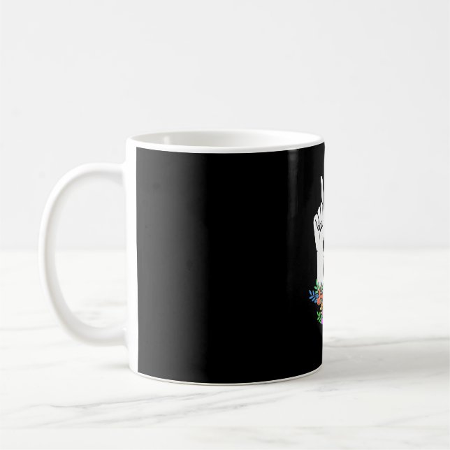 Teacher ASL Hand Sign Kaffeetasse (Links)