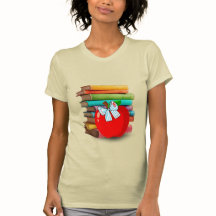 Teacher Book Tee