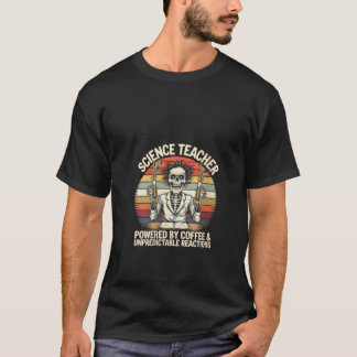 Teacher Coffee Skelett Q T-Shirt