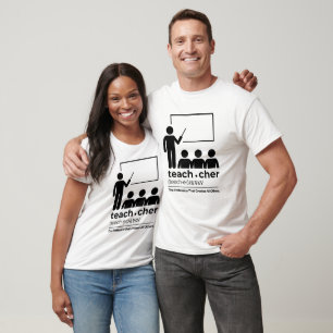 Teacher Definition T-shirt - Drôle cadeau de l'ens