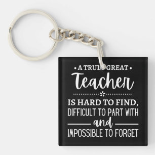 Teacher Gift, A Truly Great Teacher Schlüsselanhänger
