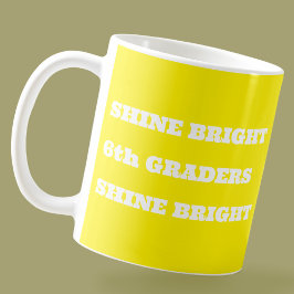 Teacher Gift | Colourful Uplifting Message Kaffeetasse