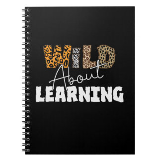 Teacher Gift Wild über Lernen Notizblock