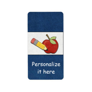 Teacher Hershey Miniature Candy Wrapper Labels Adressaufkleber