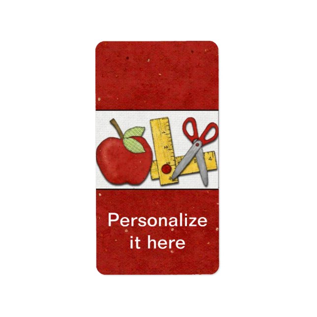 Teacher Hershey Nuggets Candy Wrapper Labels Adressaufkleber (Vorne)