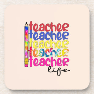 Teacher Life Getränkeuntersetzer