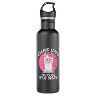 Teacher Llama Edelstahlflasche