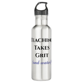 Teacher Motivation Quote Inspiration Edelstahlflasche