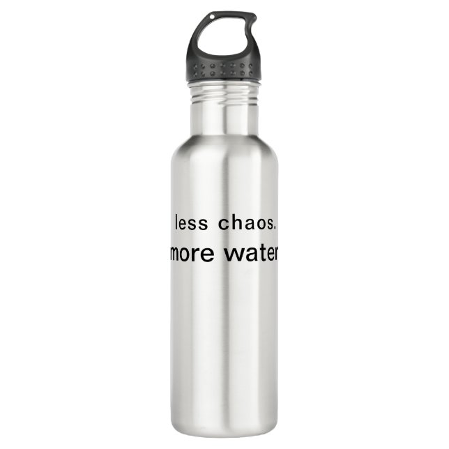 Teacher Motivation Quote Inspiration Edelstahlflasche (Vorderseite)