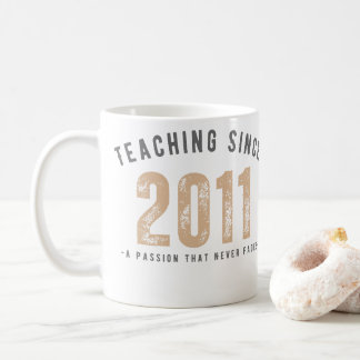 Teacher mug | Teaching since 2011