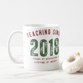 Teacher Mug | Teaching Since 2018