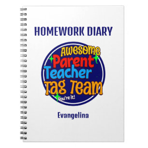 Teacher Parent TAG TEAM Homework Journal