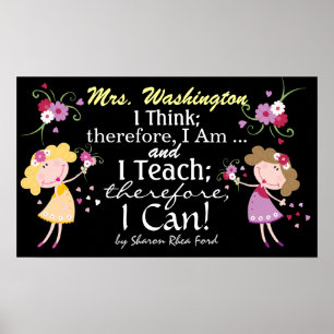 Teacher Quote by SRF - Poster