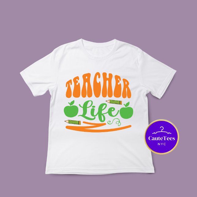 Teacher Shirt Teacher Life (Von Creator hochgeladen)
