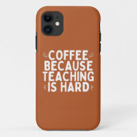 Teacher-Tag-Kaffee, weil Lehren schwer ist