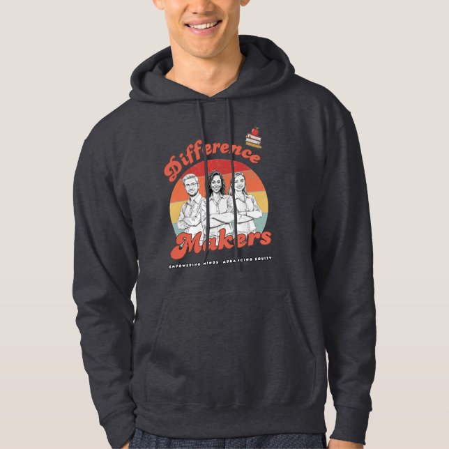 Teachers are Difference Makers mentors growth Hoodie (Vorderseite)