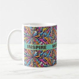 Teacher's Inspirier, Educate, Motivate Coffee Mugs Kaffeetasse