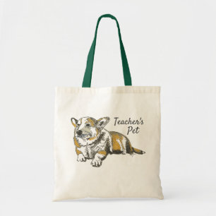 Teacher's Pet Welsh Pembroke Corgi Spaß Tragetasche