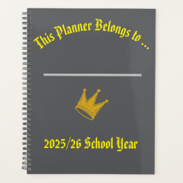 Teachers Planner with space for name Planer