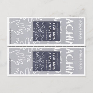 "Teaching A Melody" von Ashley Chunell Lesezeichen Postkarte