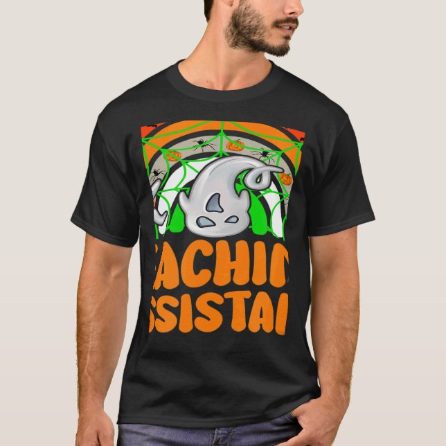 Teaching Assistant Halloween Costumes Teacher Assi T-Shirt (Vorderseite)