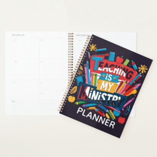 Teaching is My Ministry Planner