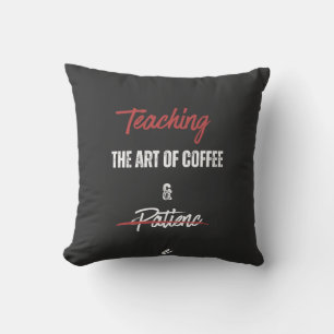 Teaching the Art of Coffee & Patience Kissen