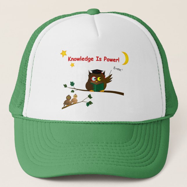 Teaching Wise Owl Truckerkappe (Vorderseite)