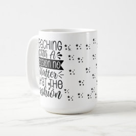 Teaching With Passion - Motivational Teacher Kaffeetasse
