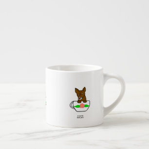 Teacup Chihuahua Espresso Tasse